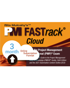 PM FASTrack® Cloud - PMP® Exam Simulator - Version 10 - 3 Month