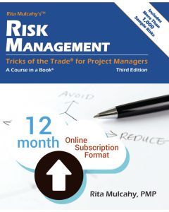 Risk Management - Tricks of the Trade® for Project Managers - Third Edition - Cloud Subscription - 12 Month