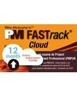 PM FASTrack® Cloud - PMP® Exam Simulator - Version 10 - Portuguese Translation - 12 Month