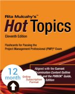 Hot Topics PMP® Exam Flashcards - 11th Edition - Cloud Subscription - 12 Month