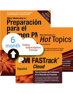PMP® Exam Prep System, Tenth Edition - Cloud Subscription - Spanish Translation - 6 Month