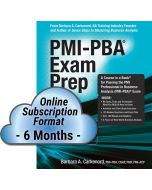PMI-PBA® Exam Prep, Premier Edition - Cloud Subscription - 6 Month