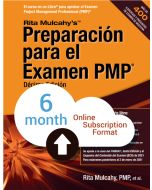 PMP® Exam Prep, Tenth Edition - Cloud Subscription - Spanish Translation - 6 Month